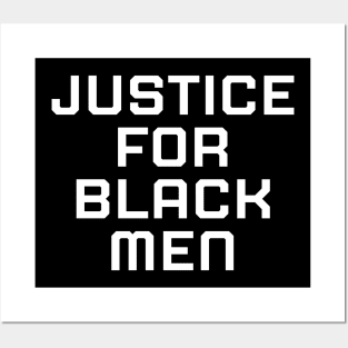 Justice for black men, black history, black lives matter Posters and Art